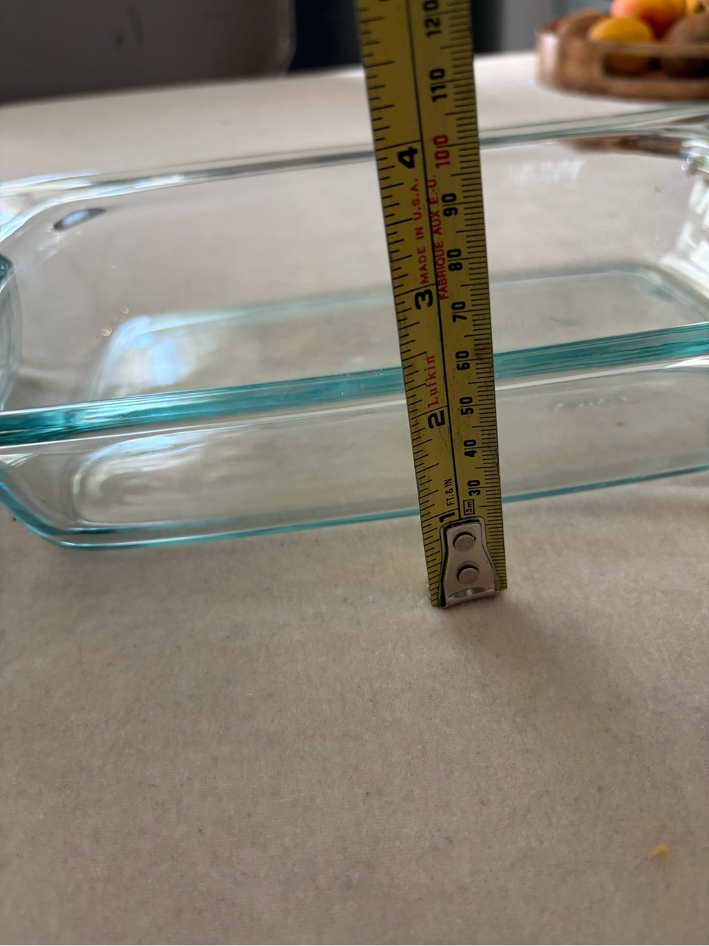 Pyrex Clear Glass Bakeware Set with Light Blue Tint - Picture 13 of 13